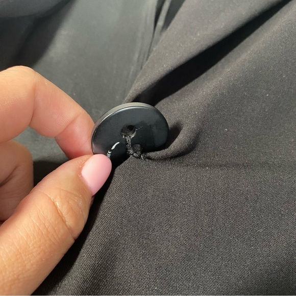 Andy Thê-Anh Canadian Designer Black Blazer Size 6 - Picture 9 of 10